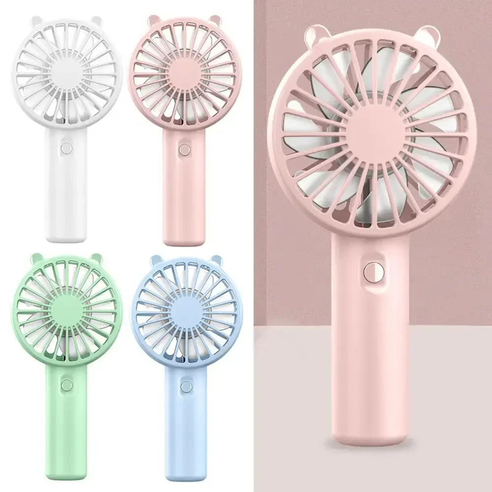 Mini Ventilador Portatil para Cílios e Maquiagem – Secagem Rápida e Acabamento Glow