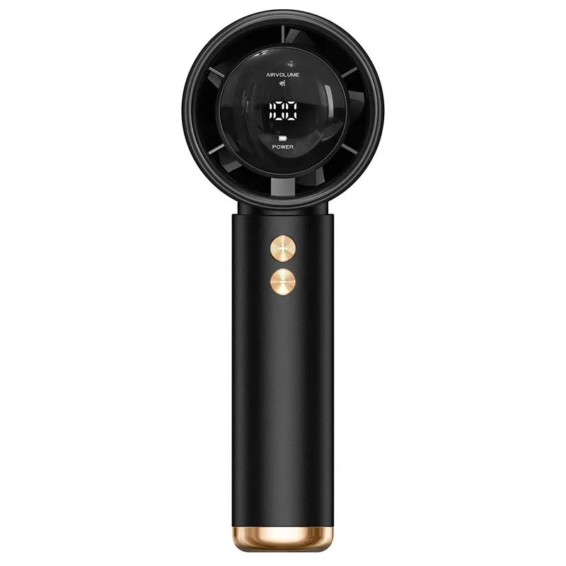 Ventilador de Bolso Ultra Potente – Display Digital e Controle Total de Ventilação