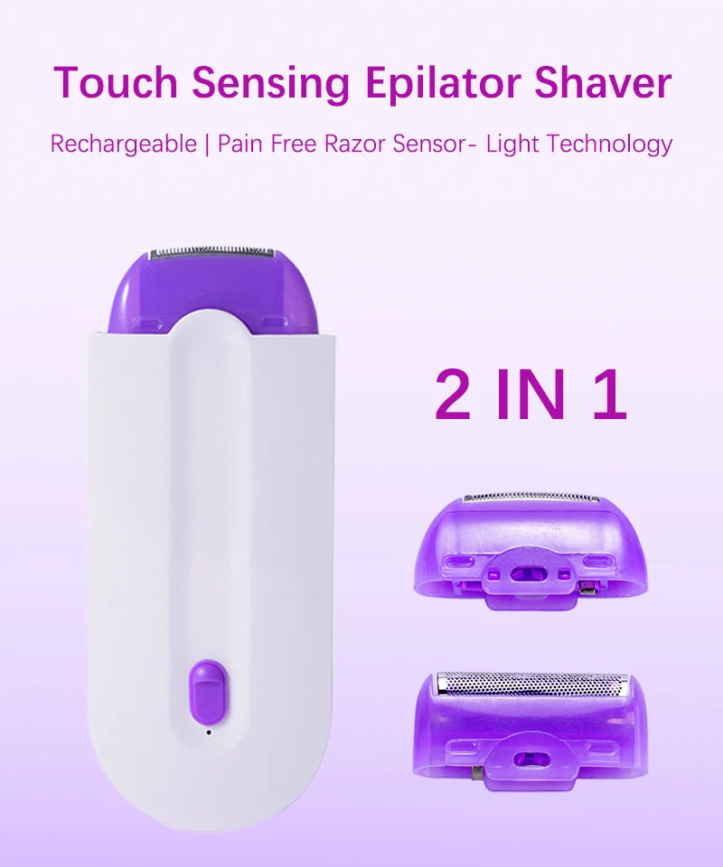 Depilador BODY DEPYL indolor com Sensor de Toque – Tecnologia Laser Light para Depilação