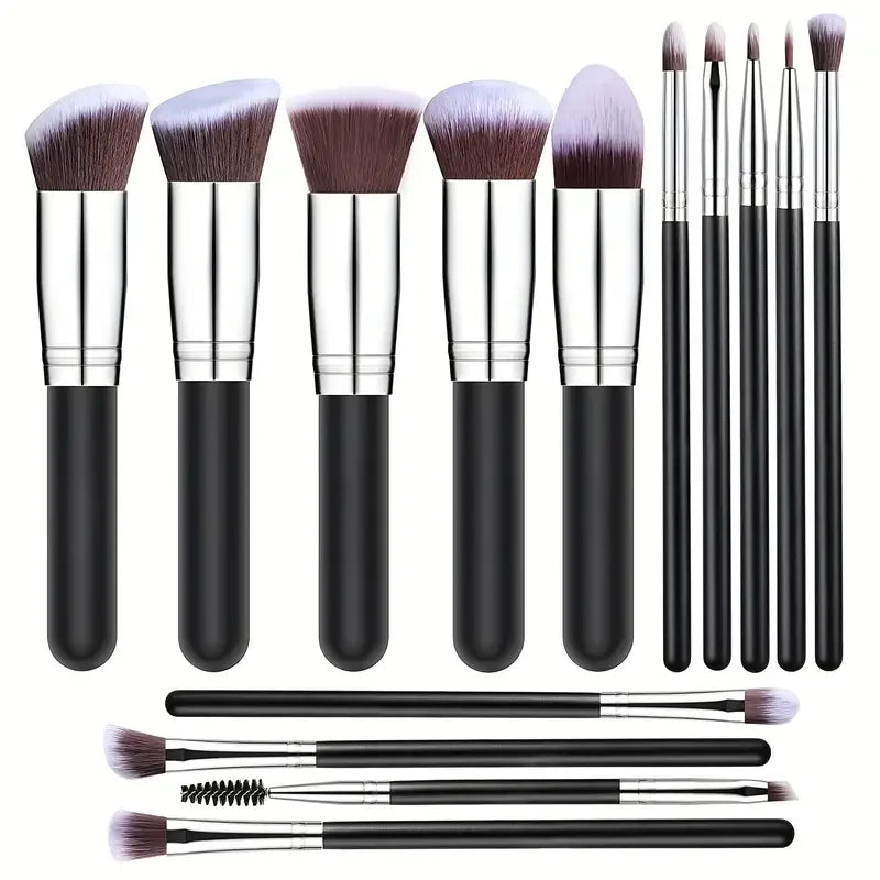 Kit VANDER Luxury 14 Peças: Cerdas de Cabra e Qualidade Profissional
