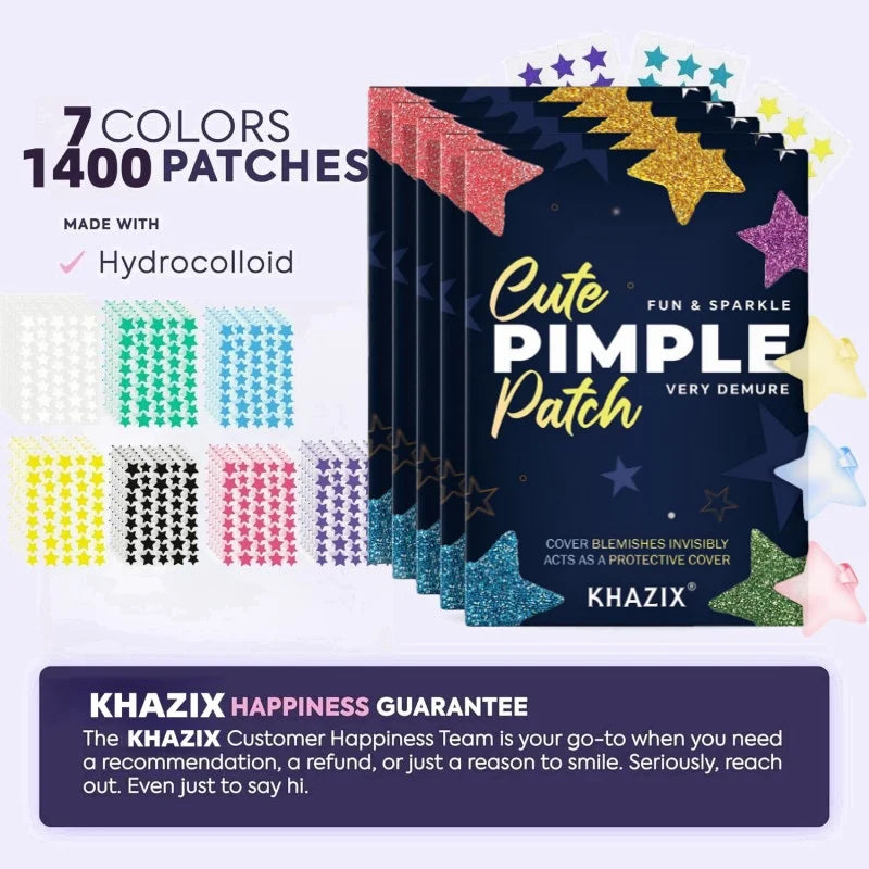 280/1400 Kit De Adesivos Para Espinha Skincare Premium Unissex – Certificação Internacional CPNP
